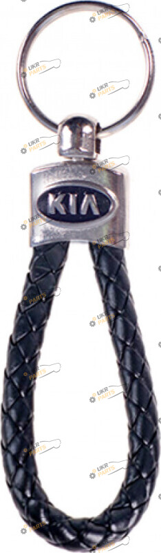 Брелок для авто Vitol KIA кож.зам плетёный (48676)