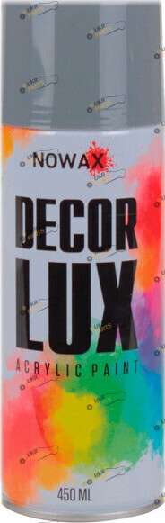 Аэрозольная краска NOWAX DECOR LUX 7031 темный серый 450 мл (NX48019)