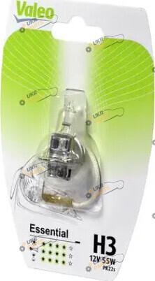 Галогеновая лампа Valeo ESSENTIAL H3 1 шт (032004)