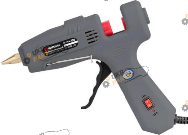 Пистолет клеевой Intertool RT-1104 под стержни 10.8-11.5мм (RT-1104)