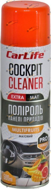 Полироль для торпеды Carlife Cockpit Cleaner EXTRA MAT 0.5 л (CF525)