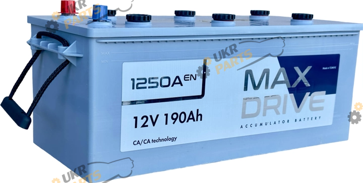 Автомобильный аккумулятор Max Drive MF (+/-) EN1250 190 Ач (СТ-00143360)