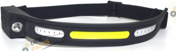 Налобный фонарь HeadLight 3W+COB3W резинка на голову (WJ-003)