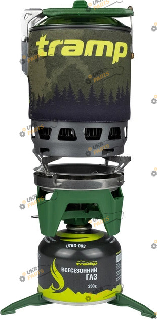 Система приготовления пищи Tramp 230г (UTRG-049-olive+UTRG-003)