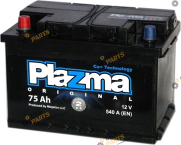 Автомобильный аккумулятор Plazma Original 6СТ-75 540 А 75 Ач (575 62 02)