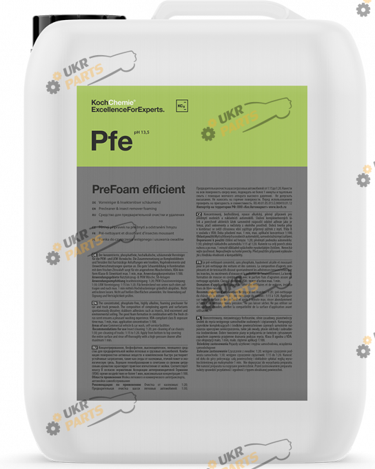Очиститель для мойки Koch Chemie PreFoam efficient для попереднього миття авто 20 л (461020)