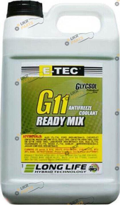 Антифриз E-TEC -40 Glycsol G11 зелёный 4 л (2857)