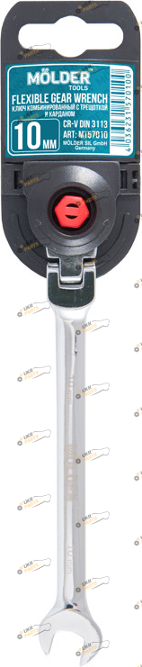 Ключ комбинированный MOLDER с трещеткой 10 мм (MT57010)