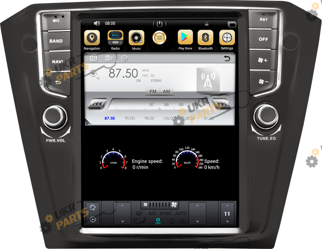 Штатная автомагнитола Gazer CM7010-3G2 Volkswagen (27444)