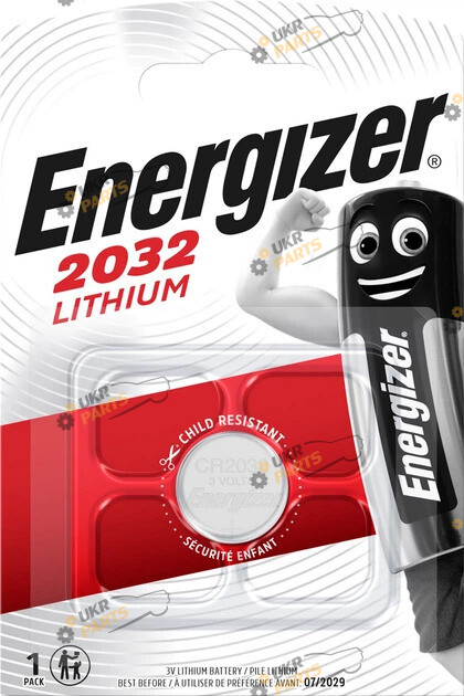 Батарейка Energizer CR2032 1 шт. (E301021302)