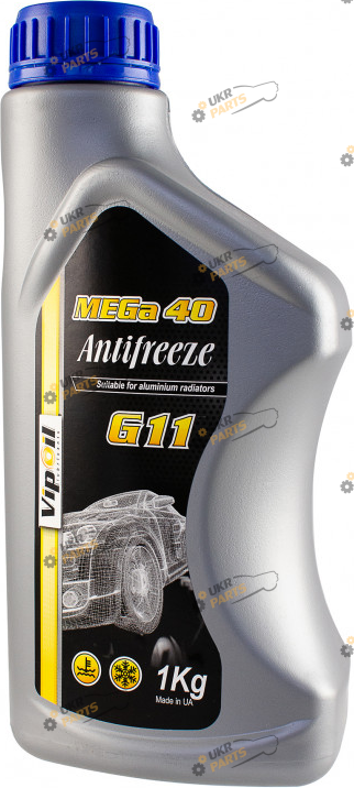 Антифриз Vipoil MEGA 40 G11 синий 1 л (701361)