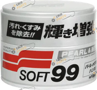 Воск для кузова SOFT99 Pearl & Metallic Soft Wax 320г (64098)