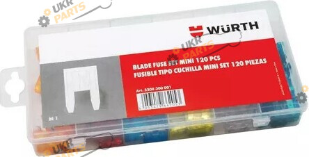 Набор предохранителей Wurth Mini Economic 5-30A 120 шт (5208300001)