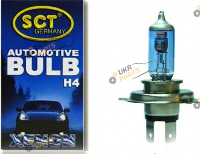 Галогеновая лампа SCT H4 1 шт (202013)