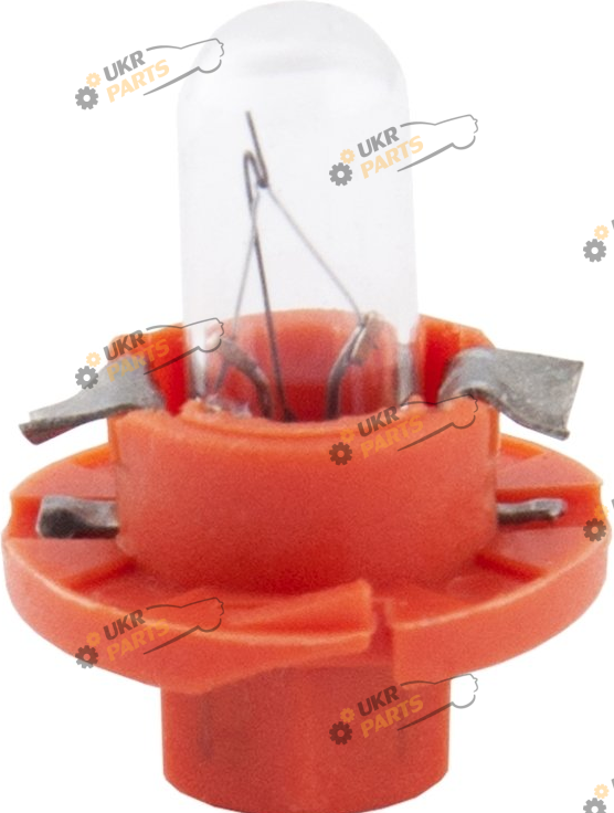 Лампочка панели приборов Brevia BAX 12V 1,1W B8,4d Orange CP (10/200 шт.) (12334C)