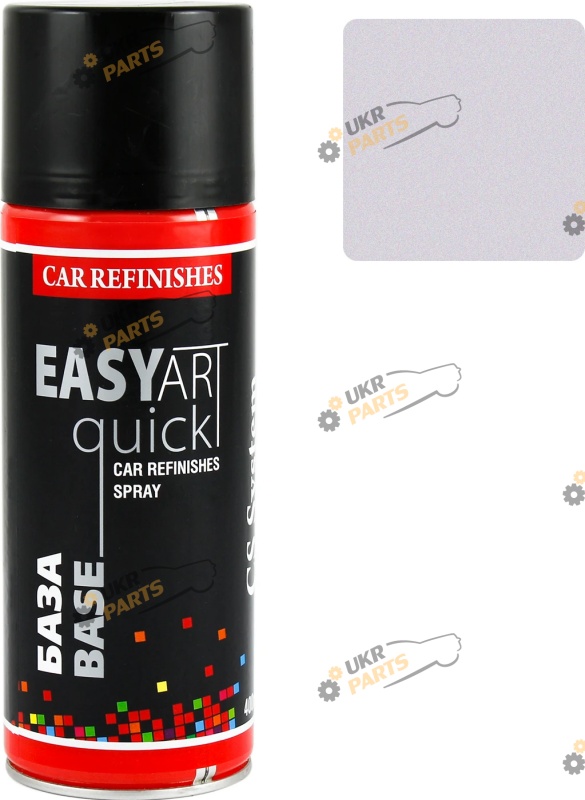 Аэрозольная краска CS System Easy Art Quick Base 640 серебристый металлик 400 мл (CS1640)
