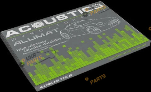 Виброизоляция ACOUSTICS ALUMAT 700×500 2,2 мм (ALUMAT 700×500×2,2 мм)