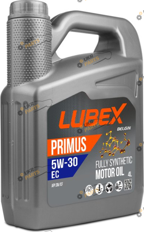 Моторное масло Lubex PRIMUS EC 5W-30 4 л (034-1310-0404)