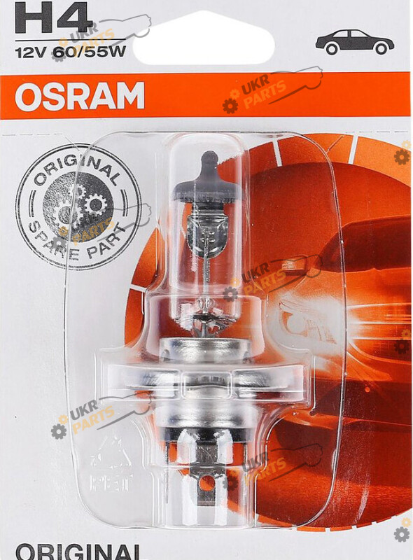 Галогеновая лампа Osram Standard H4 1 шт (4050300925127)