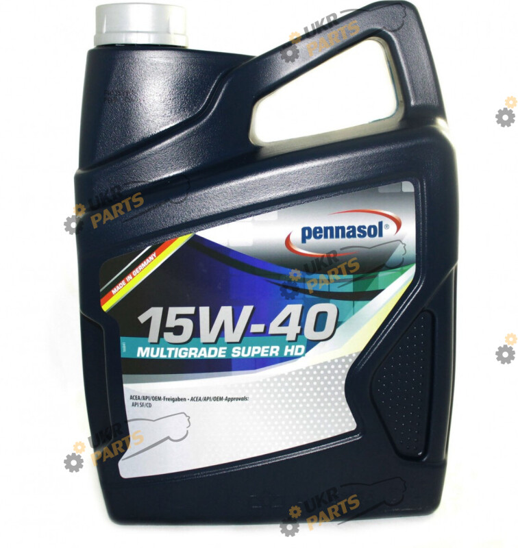 Моторное масло Pennasol Multigrade Super HD 15W-40 5 л (292687)
