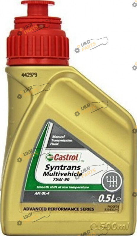 Масло трансмиссионное Castrol Syntrans Multivehicle 75W-90 0.5 л (21868)