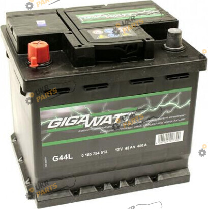 Автомобильный аккумулятор Gigawatt L+ 400 А 45 Ач (0185754513)