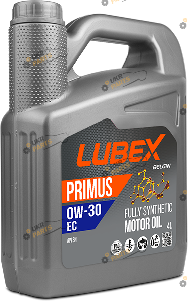 Моторное масло Lubex Primus EC 0W-30 4 л (034-1622-0404)