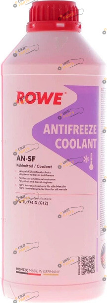 Антифриз Rowe AN-SF G12 красный 1.5 л (21013-0015-99)