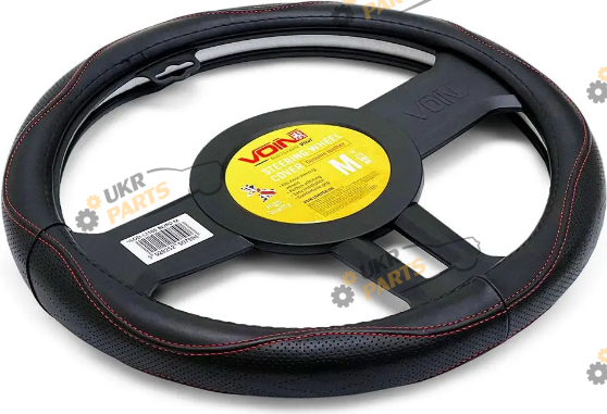 Чехол на руль Voin M (37-39 см) черный (VLOD-L2160 BK/RD M)
