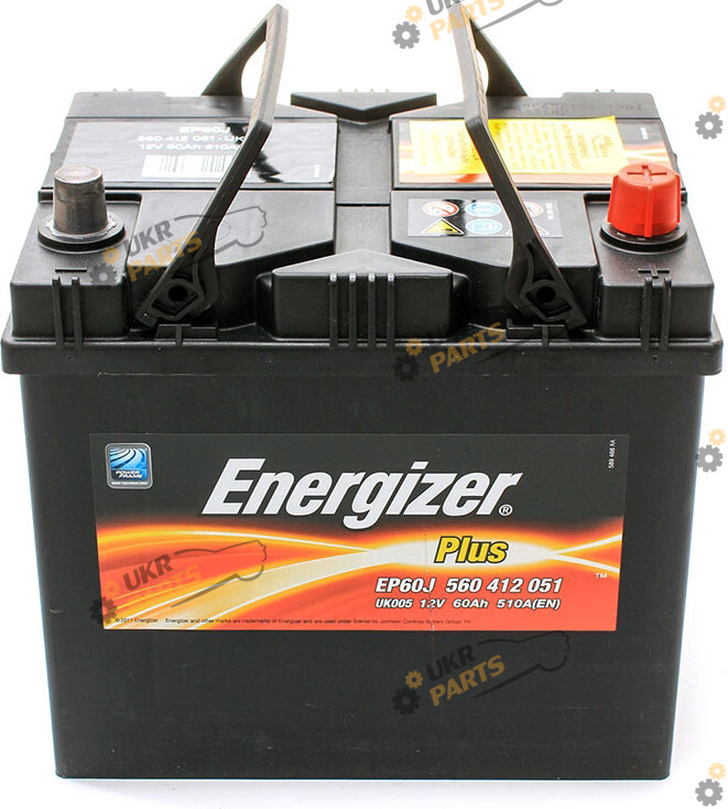 Автомобильный аккумулятор Energizer Plus 60 Ач (560 412 051)
