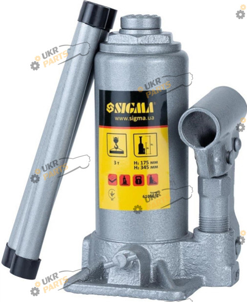 Ромбовый Домкрат Sigma 3 т Гидравлический (6106031)
