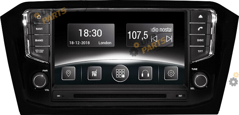 Штатная автомагнитола Gazer CM5008-3G2 Volkswagen (27440)