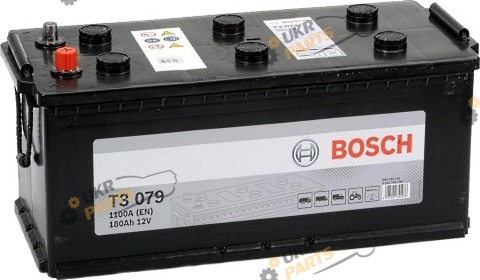 Грузовой аккумулятор Bosch T3 (T3 079) 1100 А 180 Ач (0092T30790)