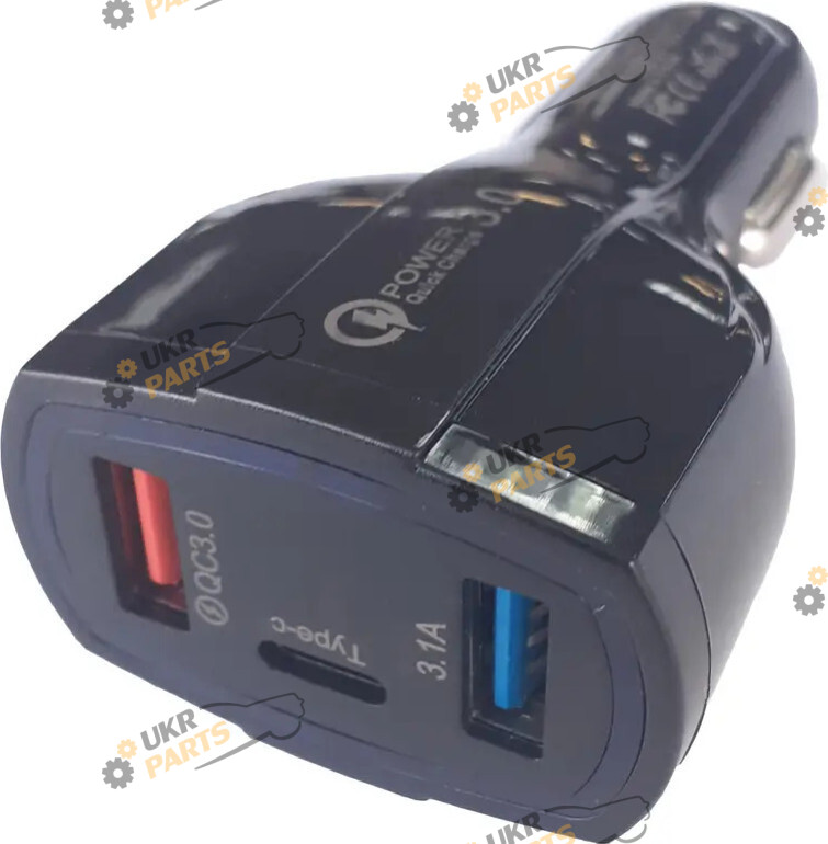 Зарядное устройство inDrive 3 в 1 Type-C (IDC-052)