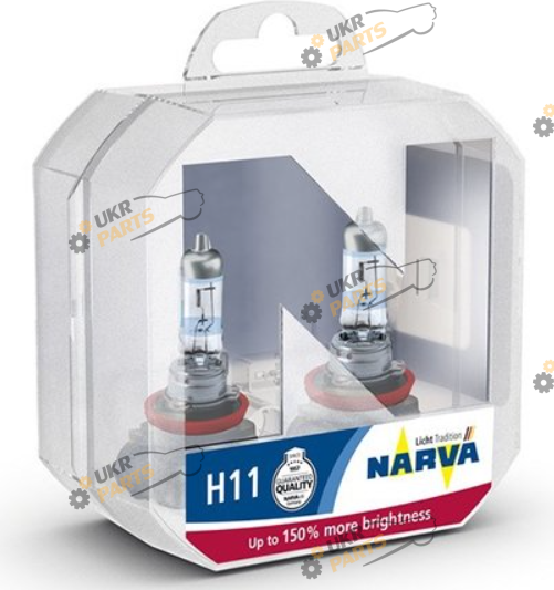Галогеновая лампа Narva Range Power +150% H11 2 шт (481012100)