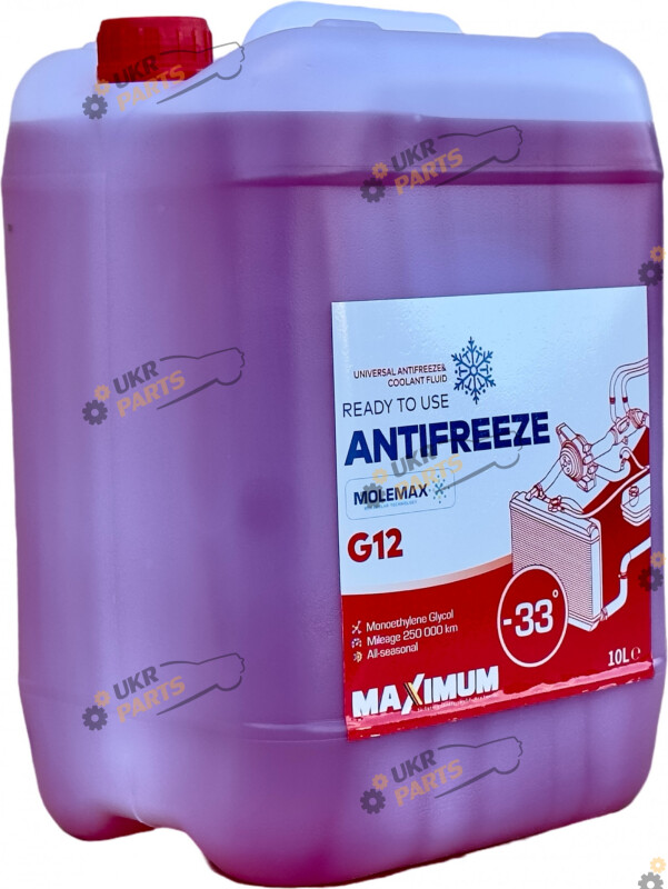 Антифриз Maximum G12 красный 10 л (СТ-00154141)
