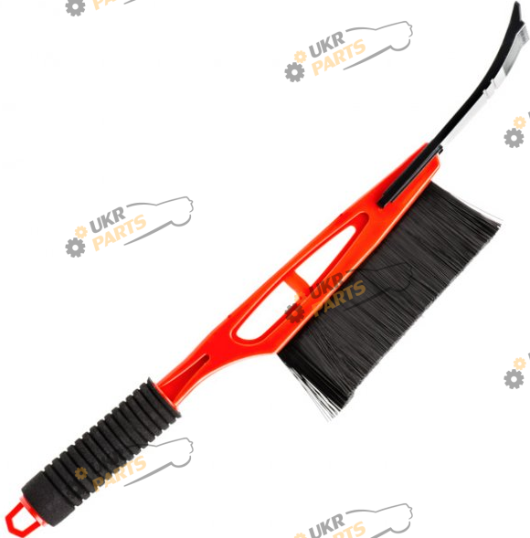 Щетка для уборки снега и льда Intertool 45 см с мягкой ручкой (AT-0112)
