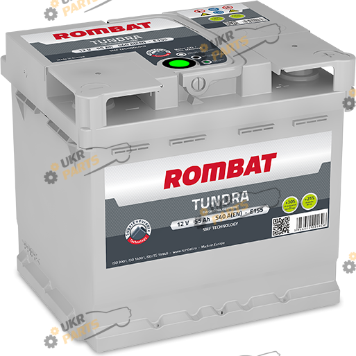 Автомобильный аккумулятор Rombat TUNDRA PLUS 55 Ач (E155)