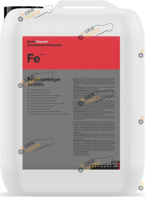 Очиститель для колесных дисков Koch Chemie Felgenreiniger extrem 10 л (187011)