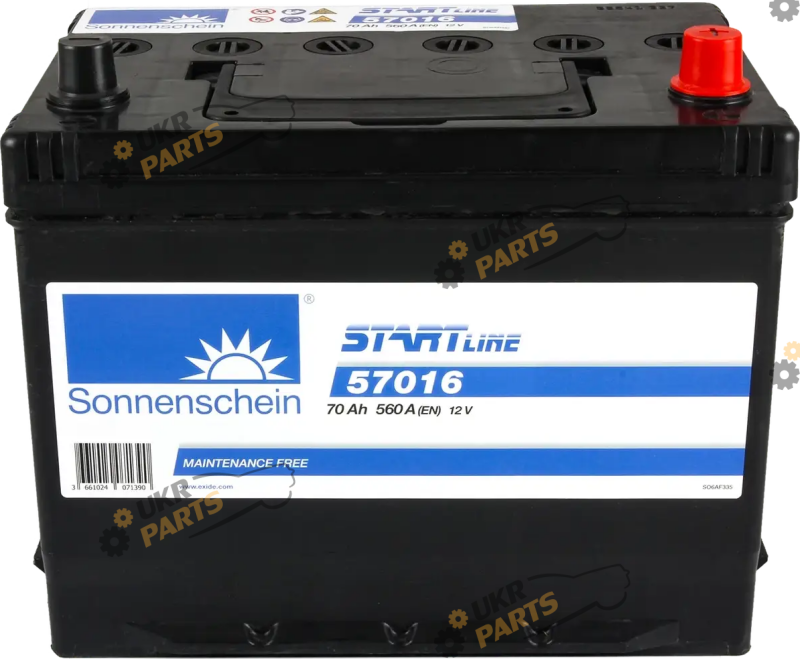 Автомобильный аккумулятор Sonnenschein Start Line 70 Ач (57016)