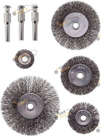 Щетка кольцевая Intertool BT-0500 набор (BT-0500)
