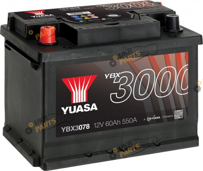 Автомобильный аккумулятор Yuasa SMF Battery 60 Ач (YBX3078)