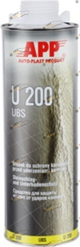 Антигравий для кузова APP U200 UBS под пистолет 1 л (52149)