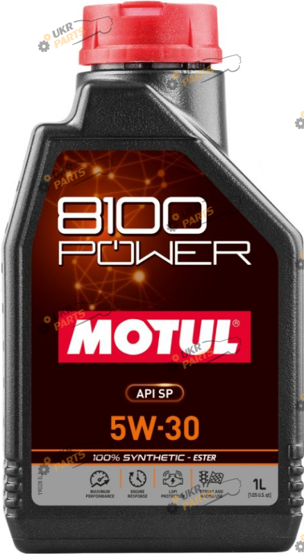 Моторное масло Motul 8100 POWER 5W-30 1 л (824501 / 111800)