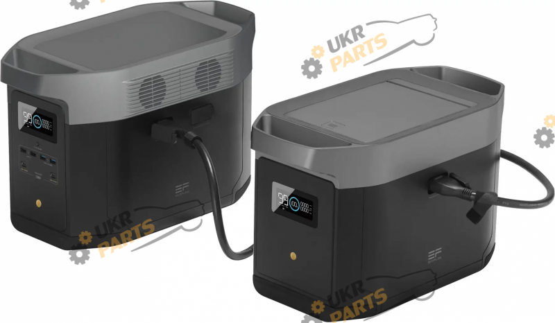 Комплект (зарядная станция+дополнительная батарея) EcoFlow DELTA Max(1600) + DELTA Max Extra Battery 3628 Вт/ч (BundleDM1600+DMEB)