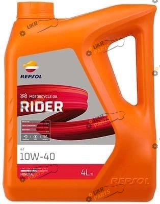 Моторное масло Repsol RIDER 4T 10W-40 4 л (RPP2130MGB)