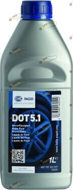 Тормозная жидкость Hella-Pagid DOT 5.1 1 л (8DF 355 360-091)