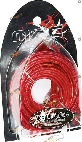 Межблочный кабель RCA Mac Audio RCA 5 (23468)