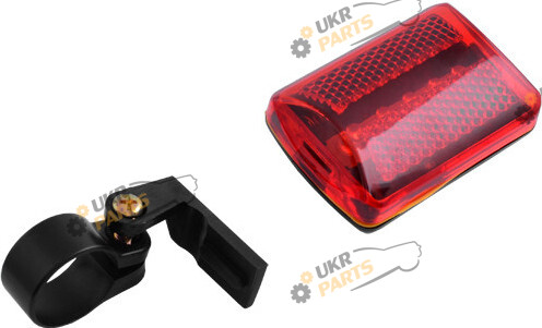 Велосипедный фонарь Vitol 0023-5LED крепление - зажим (50516)