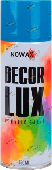 Аэрозольная краска NOWAX DECOR LUX 5015 Акрил синий 450 мл (NX48032)